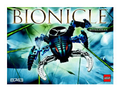 LEGO 8743 instructions page 1 – build guide