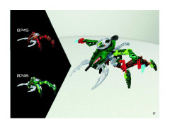 LEGO 8745 instructions page 17 – build guide