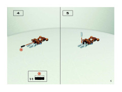 LEGO 8745 instructions page 5 – build guide