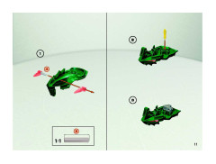 LEGO 8746 instructions page 11 – build guide