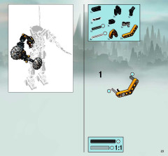 LEGO 8755 instructions page 23 – build guide