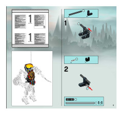 LEGO 8755 instructions page 3 – build guide