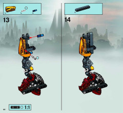 LEGO 8755 instructions page 44 – build guide