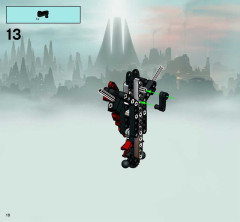 LEGO 8756 instructions page 10 – build guide