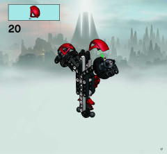 LEGO 8756 instructions page 17 – build guide