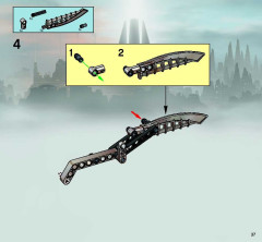 LEGO 8756 instructions page 37 – build guide