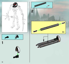 LEGO 8756 instructions page 42 – build guide