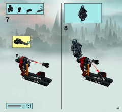LEGO 8756 instructions page 49 – build guide