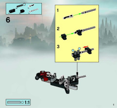 LEGO 8756 instructions page 5 – build guide