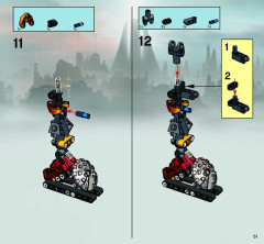 LEGO 8756 instructions page 51 – build guide