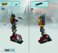 LEGO 8756 instructions page 52 – build guide