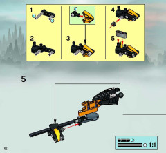 LEGO 8756 instructions page 62 – build guide