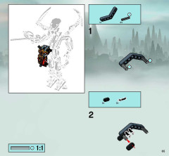 LEGO 8756 instructions page 65 – build guide