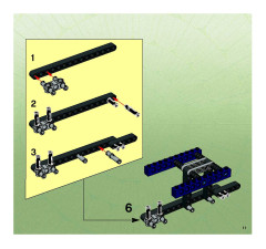 LEGO 8757 instructions page 11 – build guide