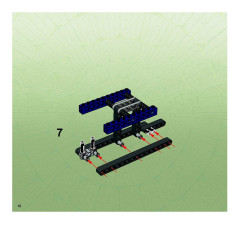 LEGO 8757 instructions page 12 – build guide