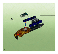 LEGO 8757 instructions page 14 – build guide