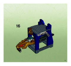 LEGO 8757 instructions page 21 – build guide