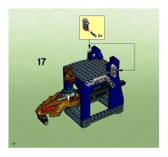 LEGO 8757 instructions page 22 – build guide