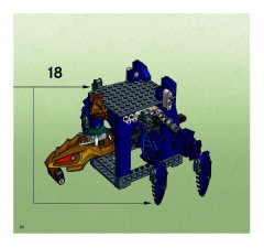 LEGO 8757 instructions page 24 – build guide