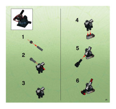 LEGO 8757 instructions page 25 – build guide