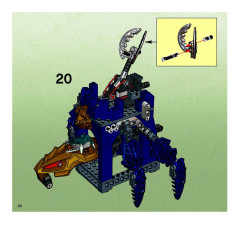 LEGO 8757 instructions page 28 – build guide
