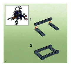 LEGO 8757 instructions page 4 – build guide