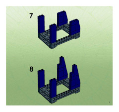 LEGO 8757 instructions page 7 – build guide