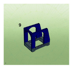 LEGO 8757 instructions page 8 – build guide