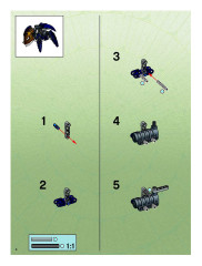LEGO 8758 instructions page 4 – build guide