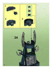 LEGO 8758 instructions page 58 – build guide