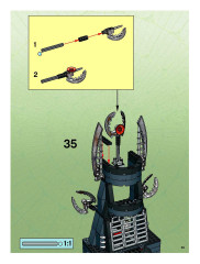 LEGO 8758 instructions page 59 – build guide