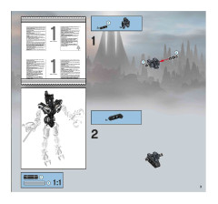 LEGO 8761 instructions page 3 – build guide