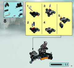 LEGO 8761 instructions page 43 – build guide