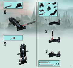 LEGO 8761 instructions page 5 – build guide
