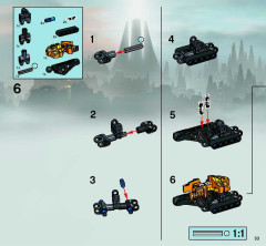 LEGO 8761 instructions page 53 – build guide