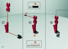 LEGO 8763 instructions page 10 – build guide