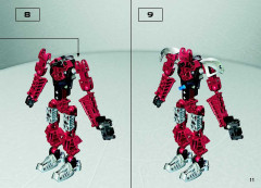 LEGO 8763 instructions page 11 – build guide