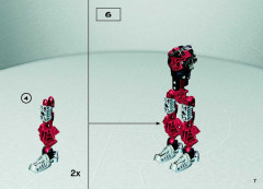 LEGO 8763 instructions page 7 – build guide