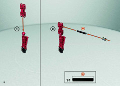 LEGO 8763 instructions page 8 – build guide
