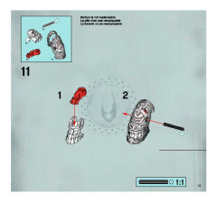 LEGO 8764 instructions page 13 – build guide