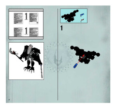 LEGO 8764 instructions page 2 – build guide