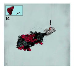 LEGO 8764 instructions page 28 – build guide