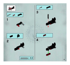 LEGO 8764 instructions page 33 – build guide