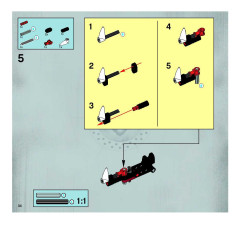 LEGO 8764 instructions page 34 – build guide
