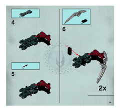 LEGO 8764 instructions page 39 – build guide