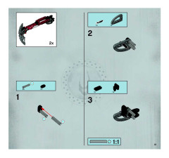 LEGO 8764 instructions page 41 – build guide