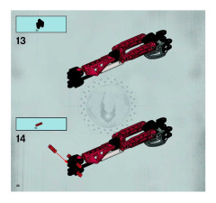LEGO 8764 instructions page 46 – build guide