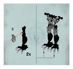 LEGO 8764 instructions page 6 – build guide