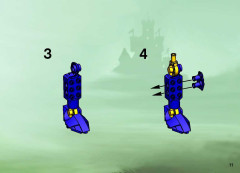 LEGO 8770 instructions page 11 – build guide