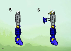 LEGO 8770 instructions page 12 – build guide